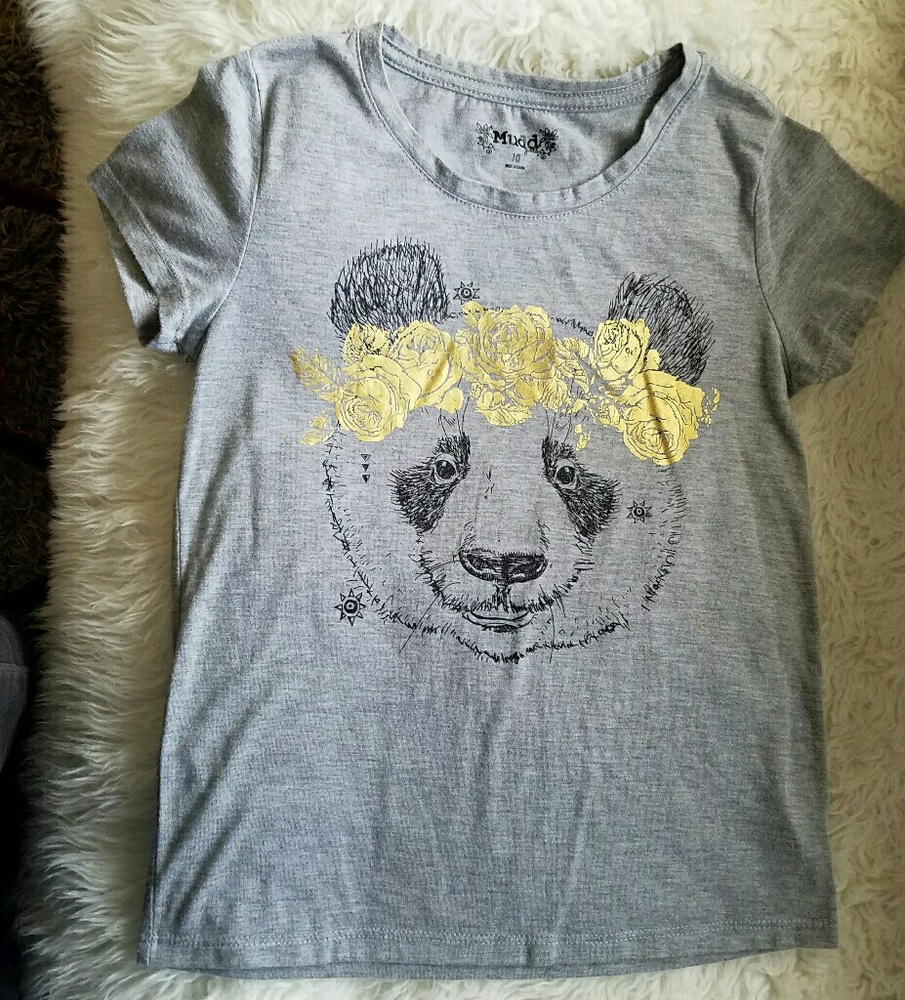 Mudd Gold Rose girls t-shirt